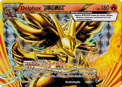 Pokémon - delfox break (14/124) - xy fates colde - holo