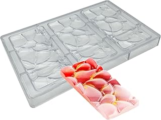 Grand moule à chocolat en polycarbonate, moule en plastique dur pour bonbons, protéines