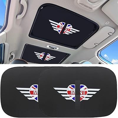 Jjhm 2 pièces couvercle de pare-soleil de toit de voiture accessoires de prise