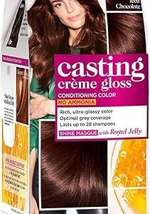 L'ORÉAL PARIS CASTING CRÈME TEINTURE CAPILLAIRE, CHOCOLAT GLACÉ 415,87,5 G + 72 ML