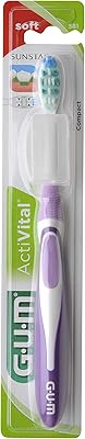Brosse à dents souple qui prévient la gingivite - élimine le tartre