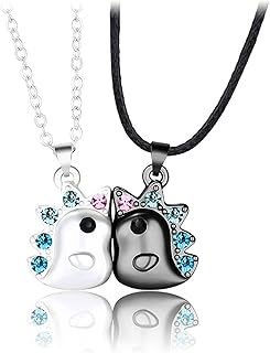 Colliers bff, colliers magnétiques, colliers bff uniques pour 2 filles, bijoux d'amitié meilleurs amis, coeur lumineux, licorne 3d, pendentifs papillon, cadeaux d'anniversaire saint-valentin bijoux mignons. Diaytar : Des promotions exceptionnelles toute l'année pour tous les Sénégalais
