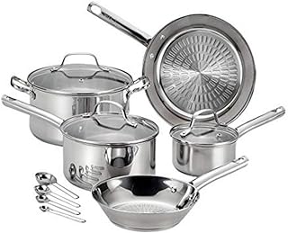 T-fal e760sc performa 12 pièces en acier inoxydable, argent 0 e760sc64