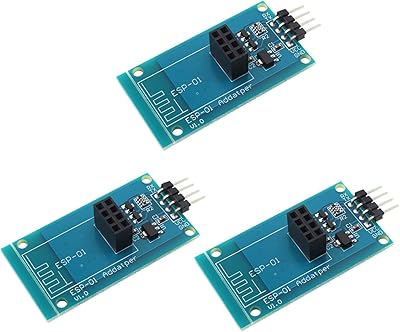 Module adaptateur wifi sans fil série esp8266 esp-01 compatible 3,3 v 5 v