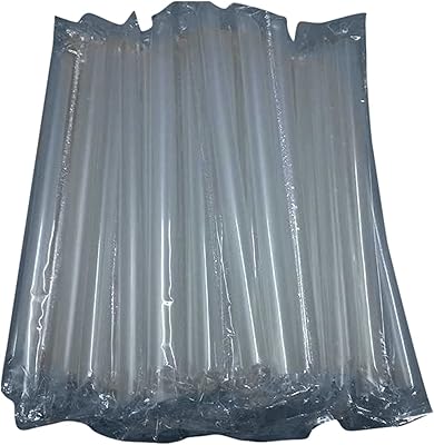 Pailles transparentes epable tea house, paquet de 100 (7 pouces)