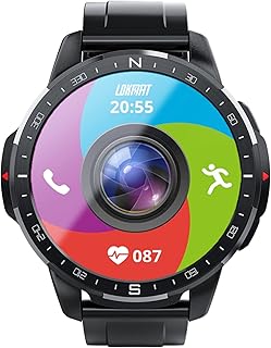 Montre intelligente avec emplacement pour carte sim double écran écran tactile