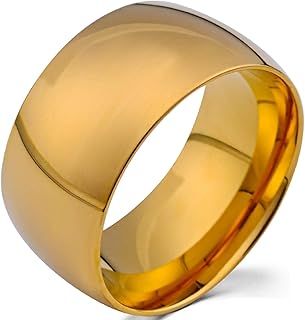 Bague de fiançailles de mariage en forme de dôme en carbure de tungstène