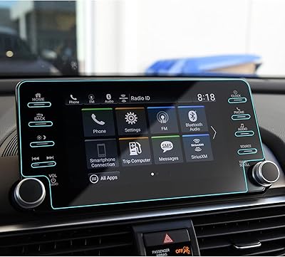 Protecteur d'écran en verre trempé ttcr-ii pour écran de navigation honda accord ex
