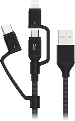 Câble de charge et de synchronisation rapide my candy 3-en-1, certifié micro type
