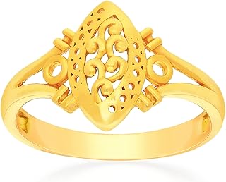 Bague en or malabar 22 carats et diamants (916) - couleur or pur rg8648849_y_13, or 22 carats. Diaytar : L'e-commerce généraliste qui met le discount à l'honneur