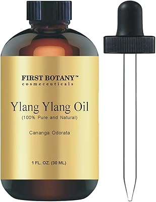 Huile d'ylang ylang 100 % pure - excellente huile essentielle pour l'aromathérapie, le massage,