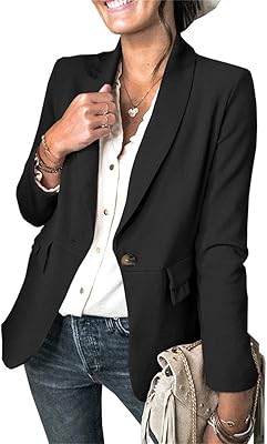 Blazer d'affaires décontracté pour femmes, mode décontractée, couleur unie, manteau de bureau, bouton à revers classique, manteau à patte ouverte.... L'univers du discount accessible 24/7 sur Diaytar Sénégal