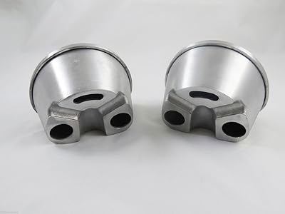 2 flacons de duplication en aluminium dé~n~tal pour équipement de laboratoire dentaire jt-13
