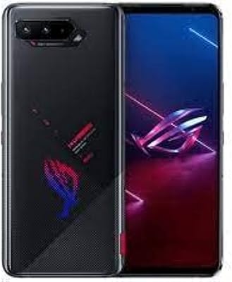 Smartphone double sim asus rog 5s (18 go/512 go de ram, 5g, noir)