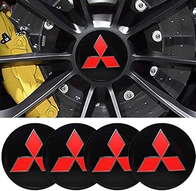 Jd auto 4 pièces 56 mm 2,2 pouces badge de moyeu de roue