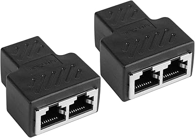 Commutateur répartiteur rj45 smart source, adaptateur réseau lan, 2 pcs non alimentés, extension