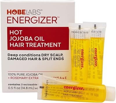 Traitement capillaire à l'huile de jojoba chaude hope labs energizer - 0,5 fl