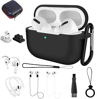Étui de protection en silicone airpods pro 12 en 1 avec support
