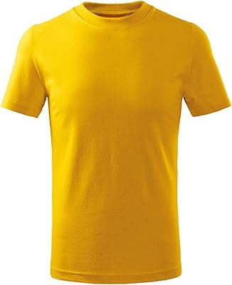 T-shirt à col rond pour homme en pur coton 170 g/m2 dans