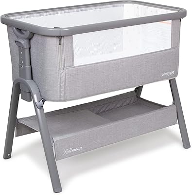 Lit de chevet pour bébé peprod, berceau de chevet portable à hauteur réglable