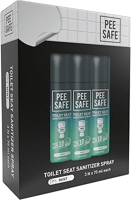Spray désinfectant pour sièges de toilettes b-safe - 75 ml (paquet de 3)