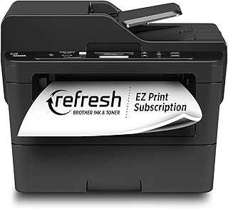 Imprimante laser monochrome brother, imprimante et copieur multifonctions compacts, dcpl2550dw, prêt pour amazon
