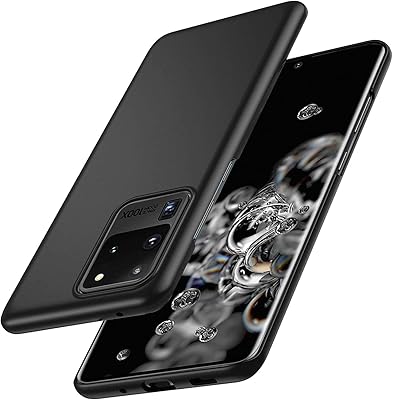 Compatible avec la coque samsung s20 ultra emand [rigide] [ultra fine] [anti-chute]