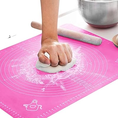 Tapis de cuisson antiadhésif en silicone angel sales pour pétrir la pâte