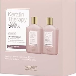 Alfaparf milano keratin therapy lisse design kit vitalisant - shampoing et après-shampooing à la kératine sans sulfate - maintient et améliore le traitement capillaire à la kératine - 2 x 8,45 fl oz. Diaytar Sénégal : Achetez plus, dépensez moins