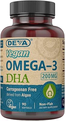 Deva vegan vitamines dha algues (200mg) 90 sgel