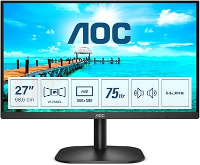 27b2am fhd 27" écran large 4 ms fps mode bleu