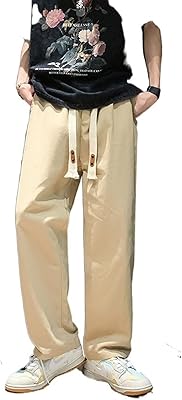 Hobtec womenssizepants pantalons décontractés vêtements de travail pour hommes étudiants coréens doux vêtements