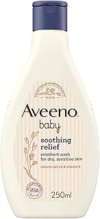 Aveeno baby nettoyant hydratant et apaisant pour réduire les cheveux crépus, 250 ml