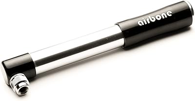 Pompe à vélo eyezoff airbone ez505 en aluminium noir 130psi, pompe à main