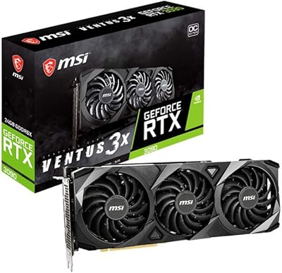 Carte graphique msi geforce rtx 3090 24 go gdrr6x 384 bits hdmi/dp nvlink