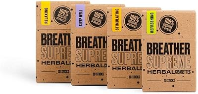 Cigarettes aux herbes - sans tabac ni nicotine, 4 paquets de 80 cigarettes. Diaytar Sénégal : Des produits pour toute la famille à prix cassés