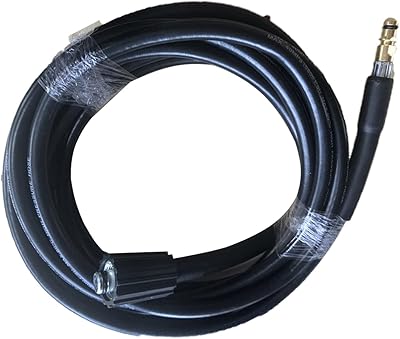 Tuyau de lave-linge ekam, tuyau de nettoyage d'eau haute pression 6m/8m/10m, partiellement compatible