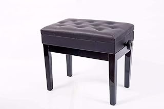 Mike music chaise relevable simple en bois massif avec coussin de siège réglable