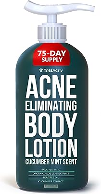 Lotion corporelle anti-acné triactiv 8 fl oz | élimine l'acné sur le corps