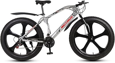 Vélo de montagne de 26 pouces pour hommes adultes vélo de neige