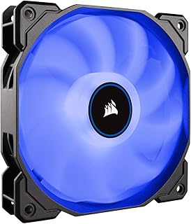 Ventilateur de refroidissement led corsair af120 à faible bruit - bleu, paquet unique