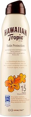 Hawaiian tropic satin protection spray de protection continue spf 15-220 ml