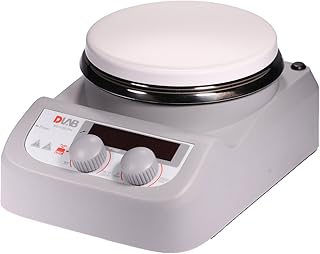 Agitateur magnétique numérique en céramique à double led d-lab ms-h280-pro 8030101212
