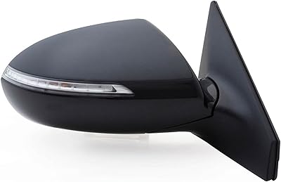 Miroir de remplacement du système d'ajustement pour côté passager 75017k avec clignotant