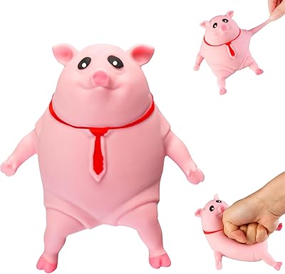 Jouet squishy cochon joli jouet cochon rose pour cadeaux pour enfants et adultes