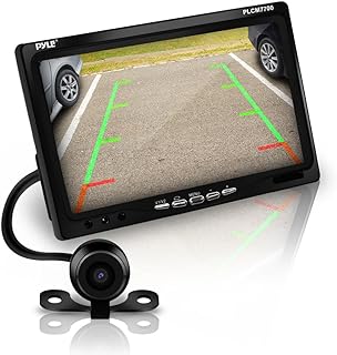 Système de surveillance d'écran de caméra de recul pyle pour voiture lignes
