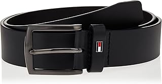 Ceinture en cuir denton tommy hilfiger pour hommes, taille 3,5, bds, 100