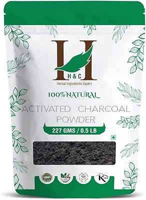 Poudre de charbon actif h&c - paquet de 227 grammes