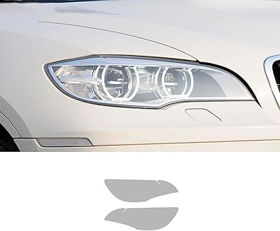 2 autocollants de protection en vinyle noir pour bmw x6 e71 f16 m