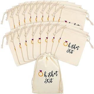 Lot de 20 sacs de fête pour enterrement de vie de jeune fille